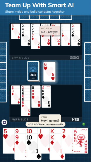 Classic Canasta app screenshot 3
